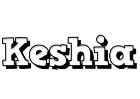 Keshia snowing logo