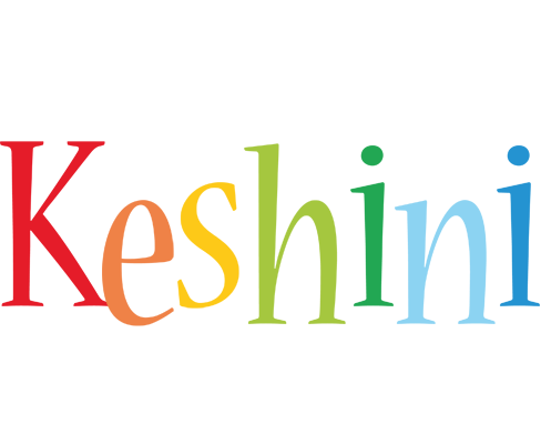 Keshini birthday logo