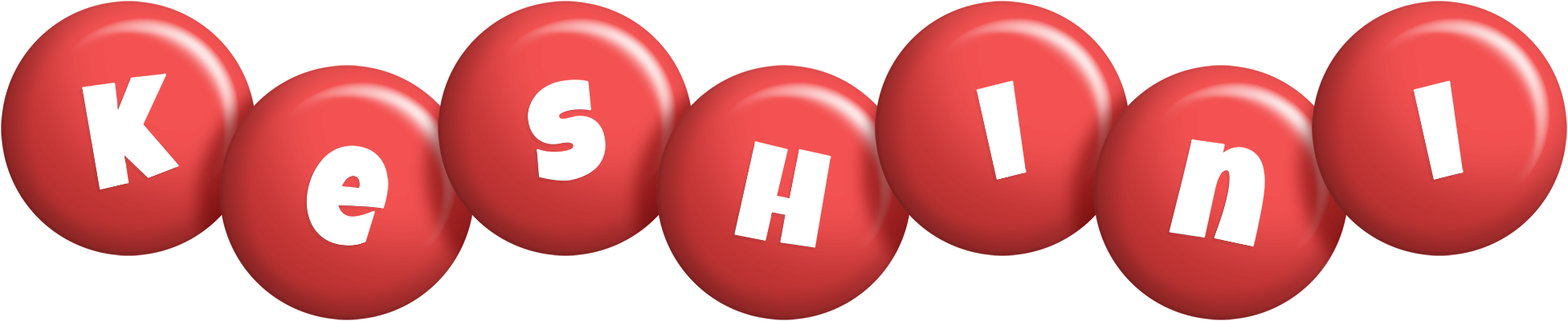 Keshini candy-red logo