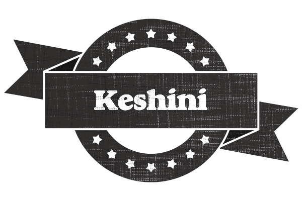 Keshini grunge logo