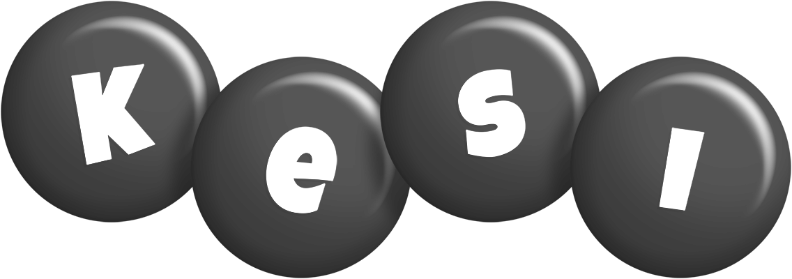 Kesi candy-black logo