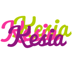 Kesia flowers logo