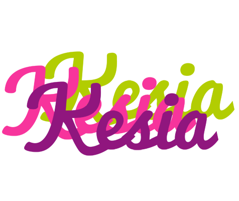 Kesia flowers logo