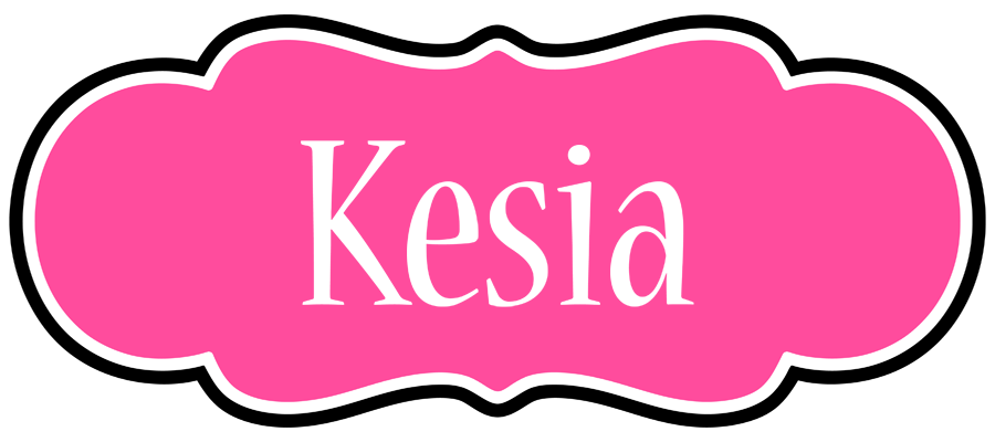 Kesia invitation logo