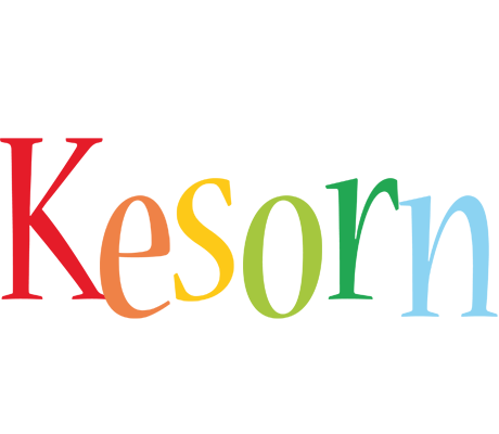 Kesorn birthday logo