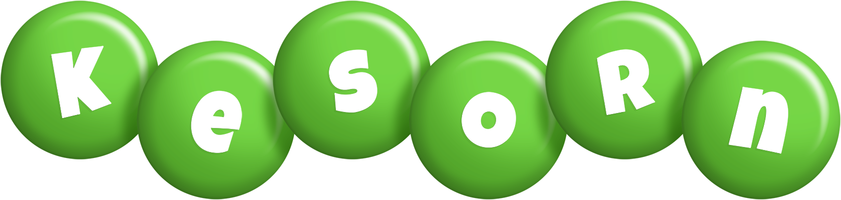 Kesorn candy-green logo