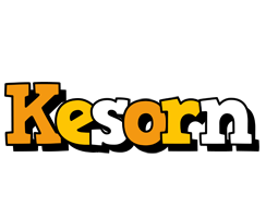 Kesorn cartoon logo