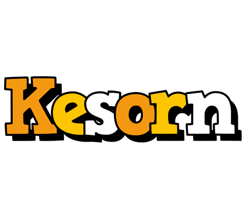 Kesorn cartoon logo