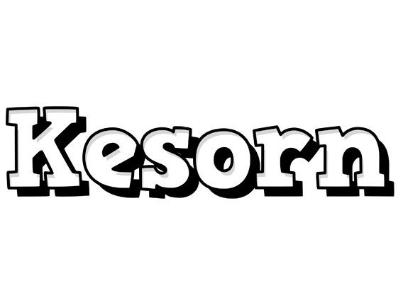 Kesorn snowing logo