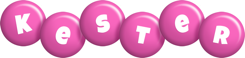 Kester candy-pink logo