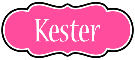 Kester invitation logo