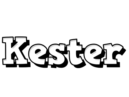 Kester snowing logo