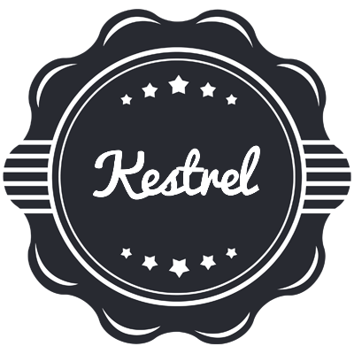 Kestrel badge logo