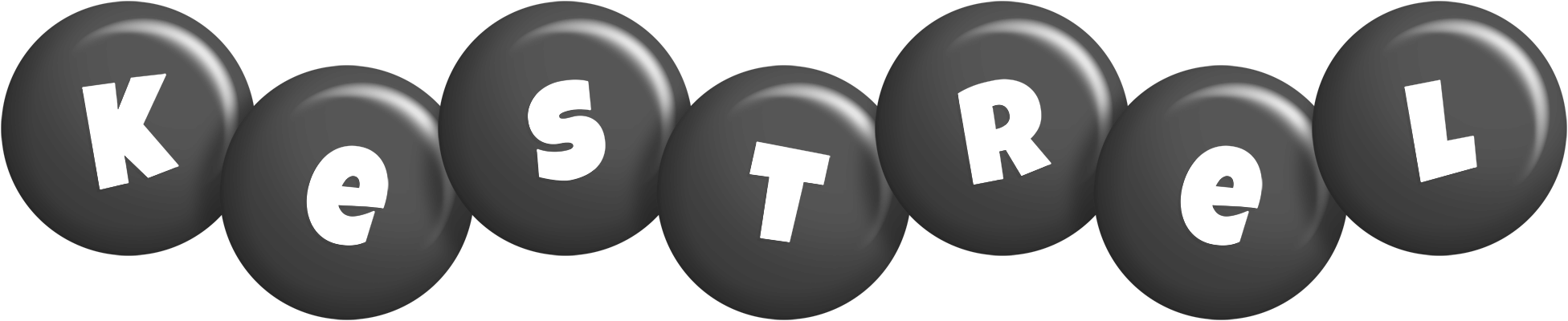 Kestrel candy-black logo