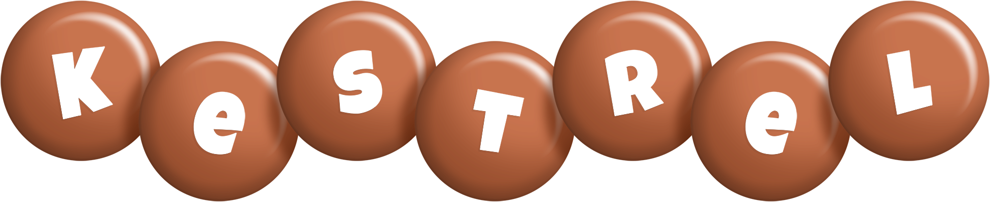Kestrel candy-brown logo