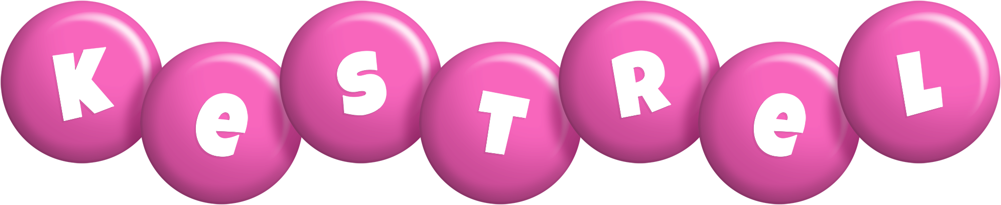Kestrel candy-pink logo