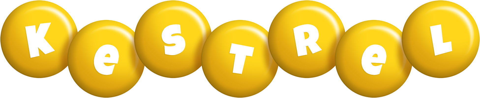 Kestrel candy-yellow logo