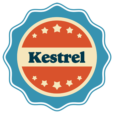 Kestrel labels logo