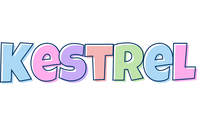 Kestrel pastel logo