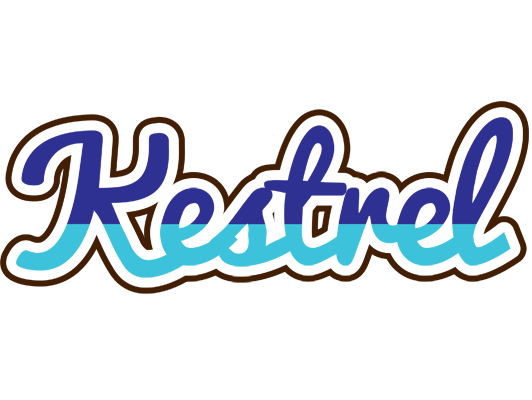 Kestrel raining logo