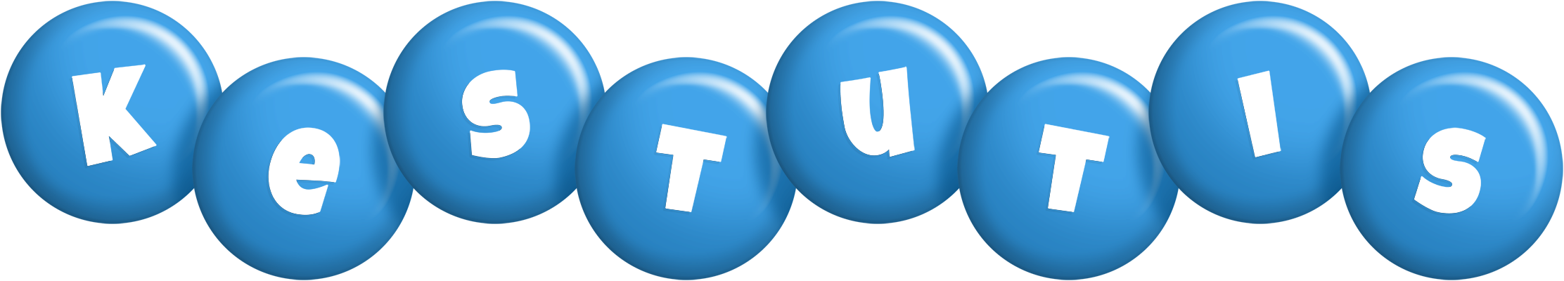 Kestutis candy-blue logo