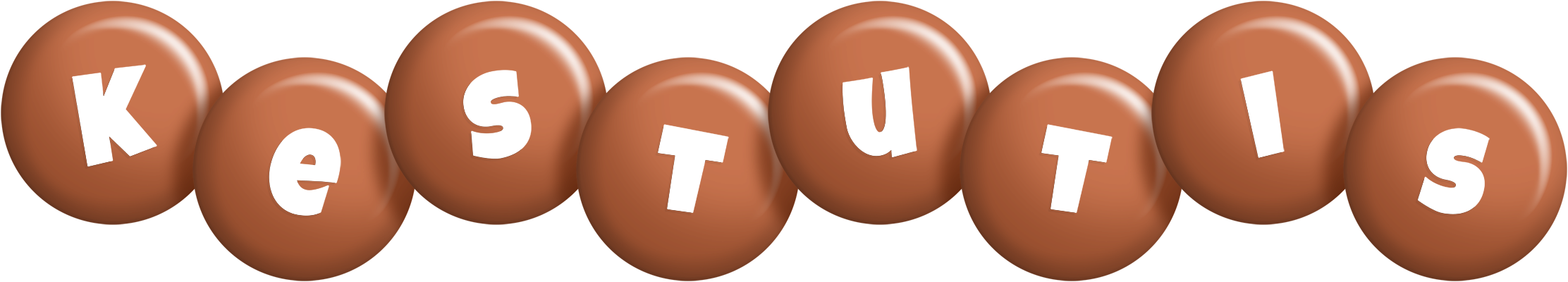 Kestutis candy-brown logo