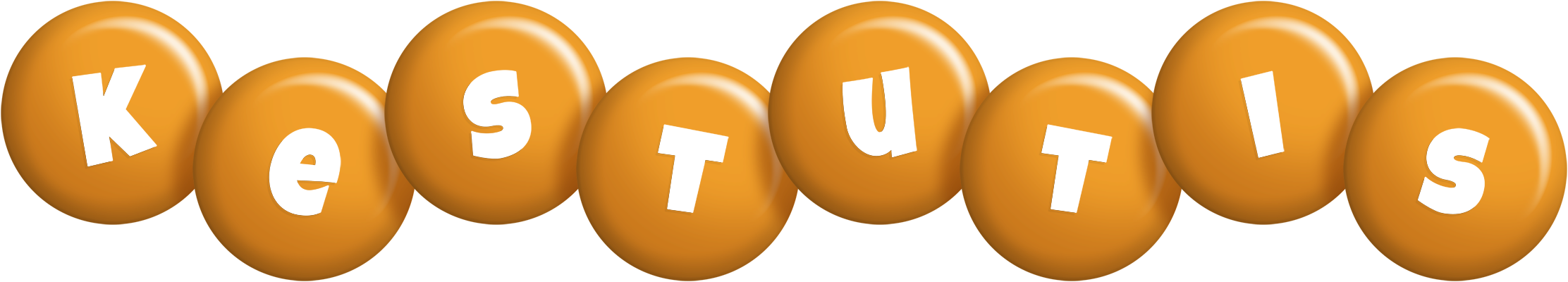 Kestutis candy-orange logo