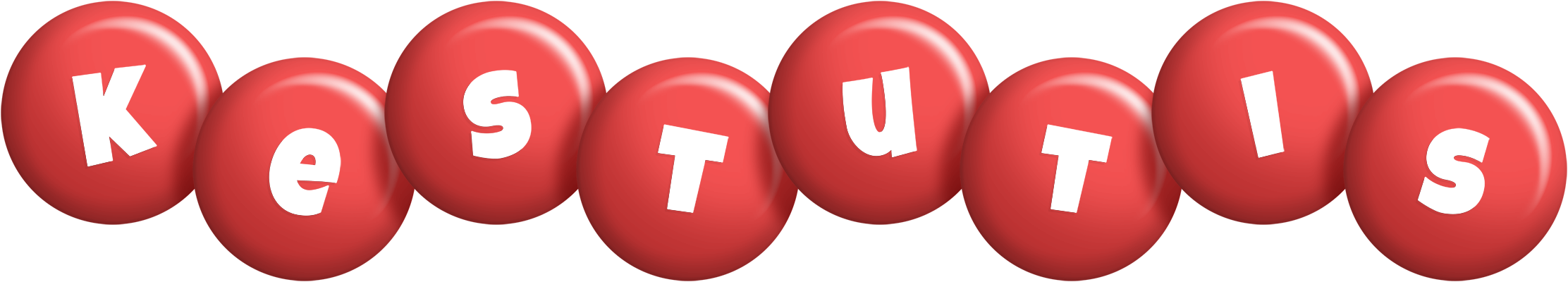Kestutis candy-red logo