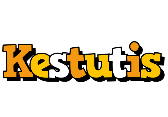 Kestutis cartoon logo