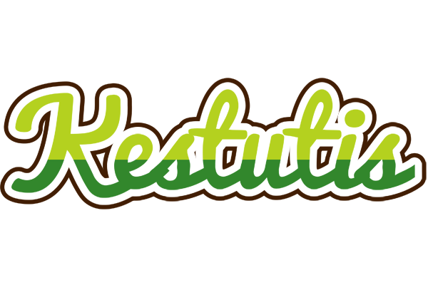 Kestutis golfing logo