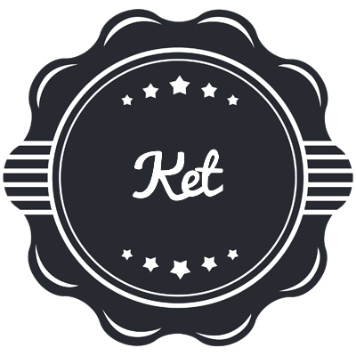 Ket badge logo