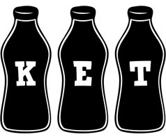 Ket bottle logo