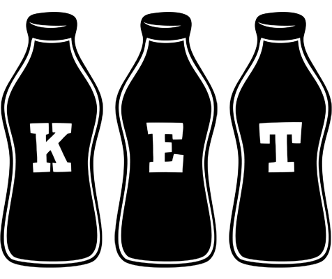 Ket bottle logo