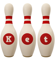 Ket bowling-pin logo