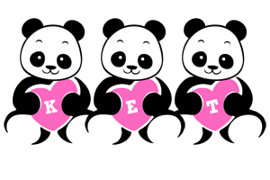 Ket love-panda logo