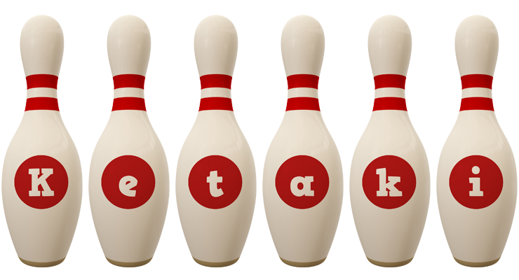 Ketaki bowling-pin logo