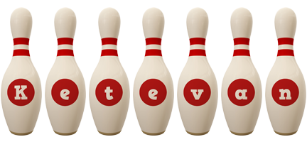 Ketevan bowling-pin logo
