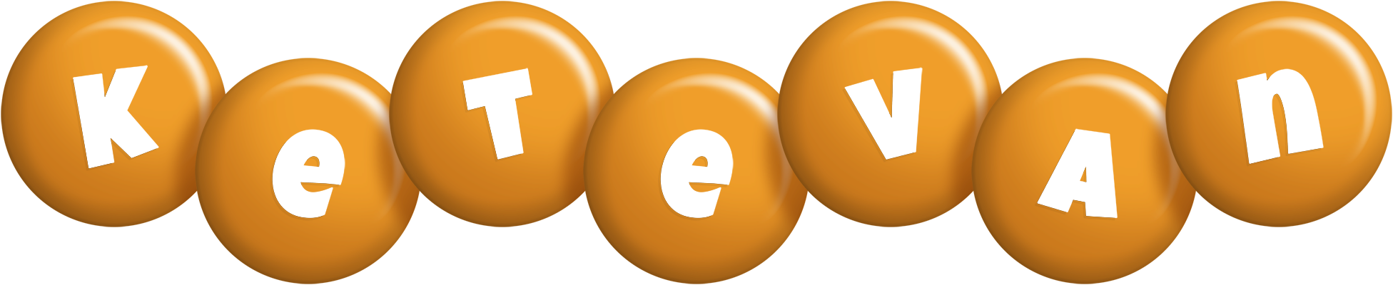 Ketevan candy-orange logo