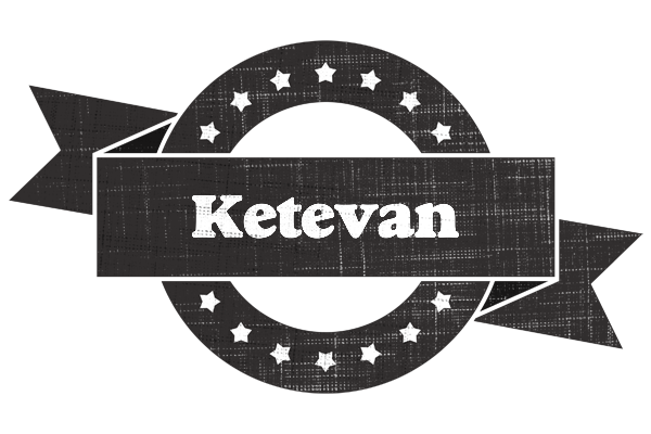 Ketevan grunge logo