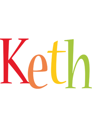 Keth birthday logo