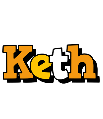 Keth cartoon logo