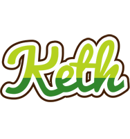 Keth golfing logo