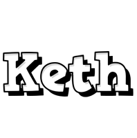 Keth snowing logo