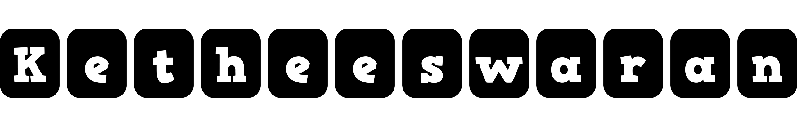 Ketheeswaran box logo