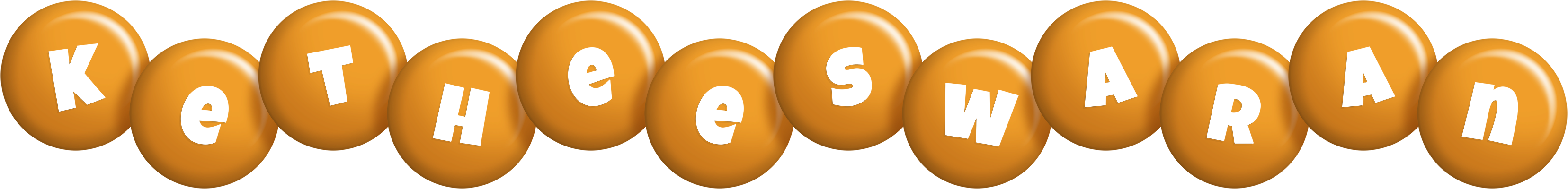 Ketheeswaran candy-orange logo