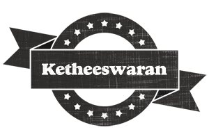 Ketheeswaran grunge logo