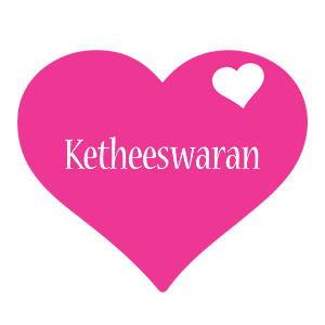 Ketheeswaran love-heart logo