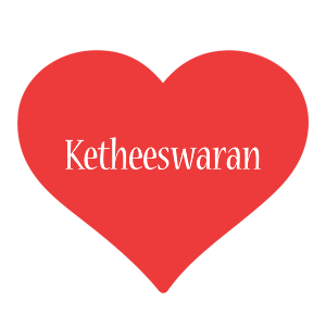 Ketheeswaran love logo
