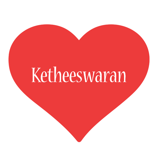 Ketheeswaran love logo