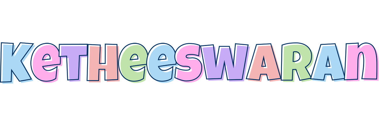 Ketheeswaran pastel logo